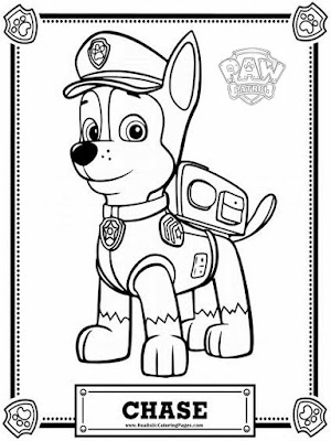 Happy Birthday Paw Patrol Coloring Pages Printable / Paw Patrol